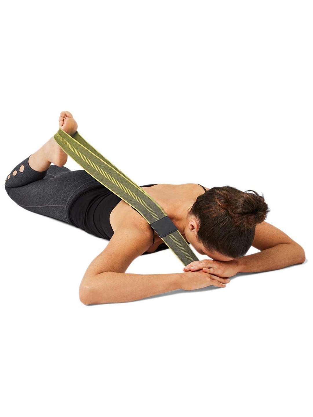 

XPEED Resistance Stretch Strap For Exercise Legs Gym Workout Pull Up Workout Accessories, Green