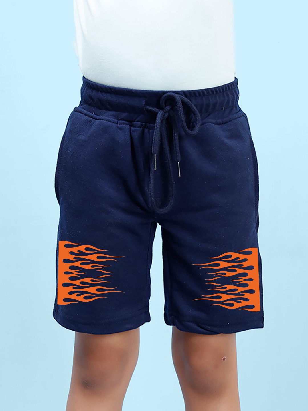 

NUSYL Boys Printed Shorts, Blue