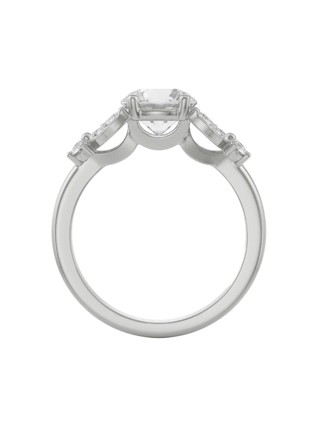 

Emori Women Camy Engagement Ring, White