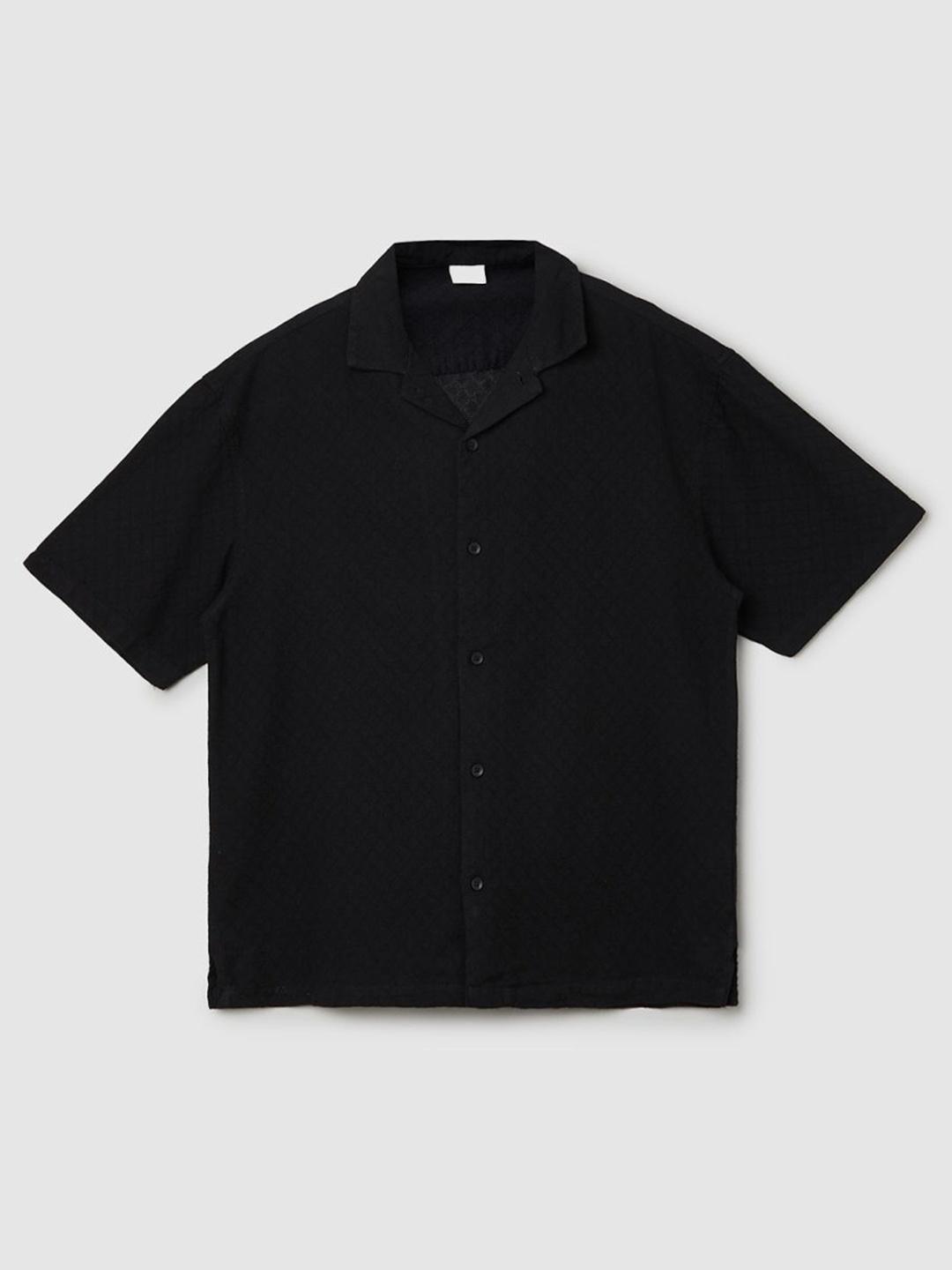 

max Boys Opaque Casual Shirt, Black
