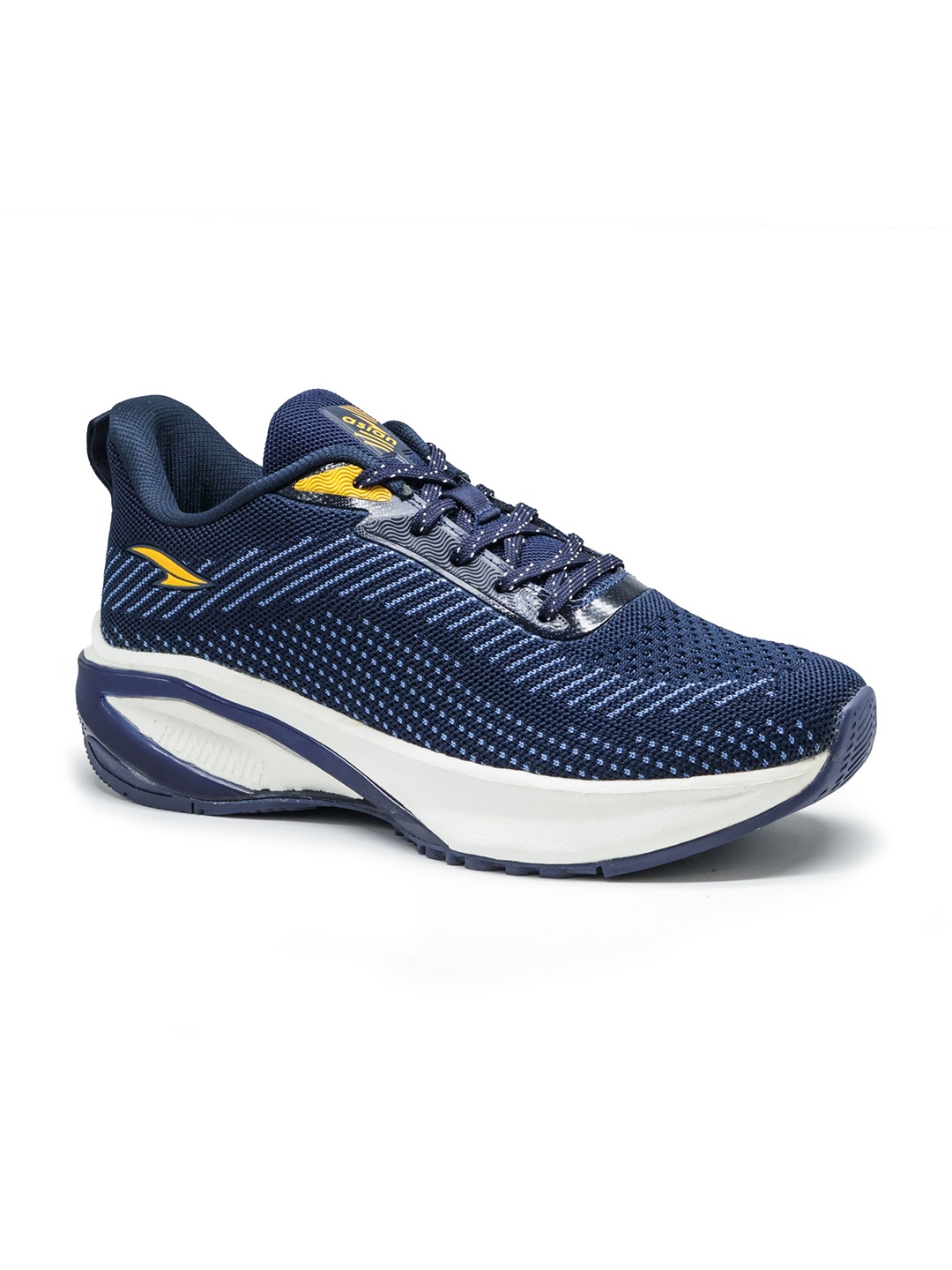 

ASIAN Men Running Non-Marking Shoes, Navy blue