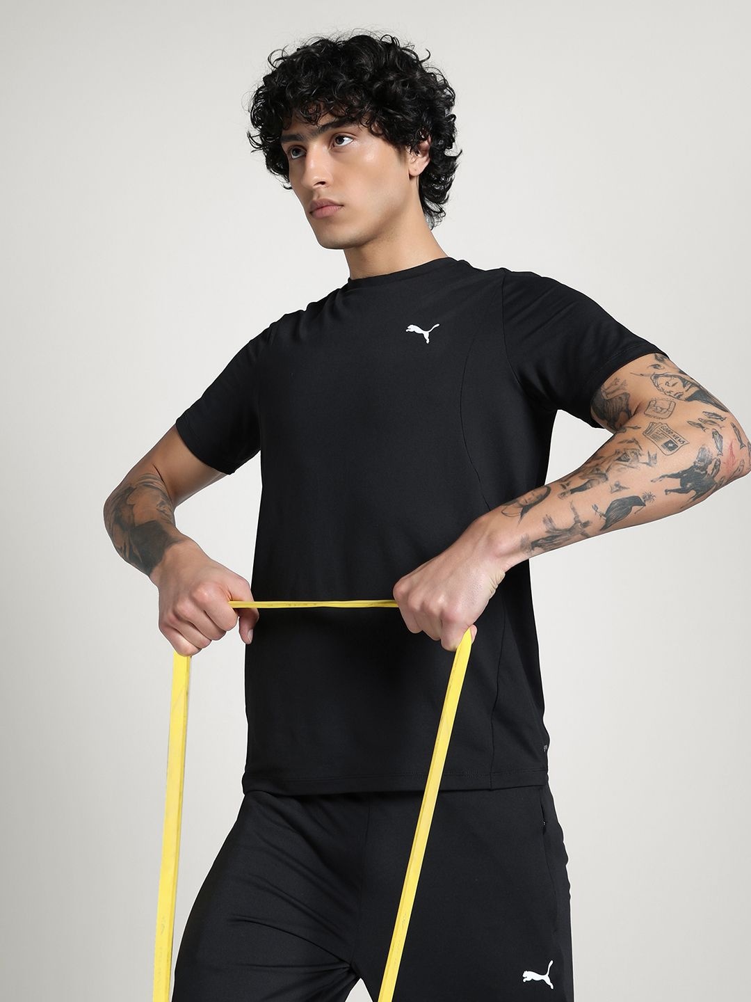 

Puma CLOUDSPUN Men Training T-Shirt, Black