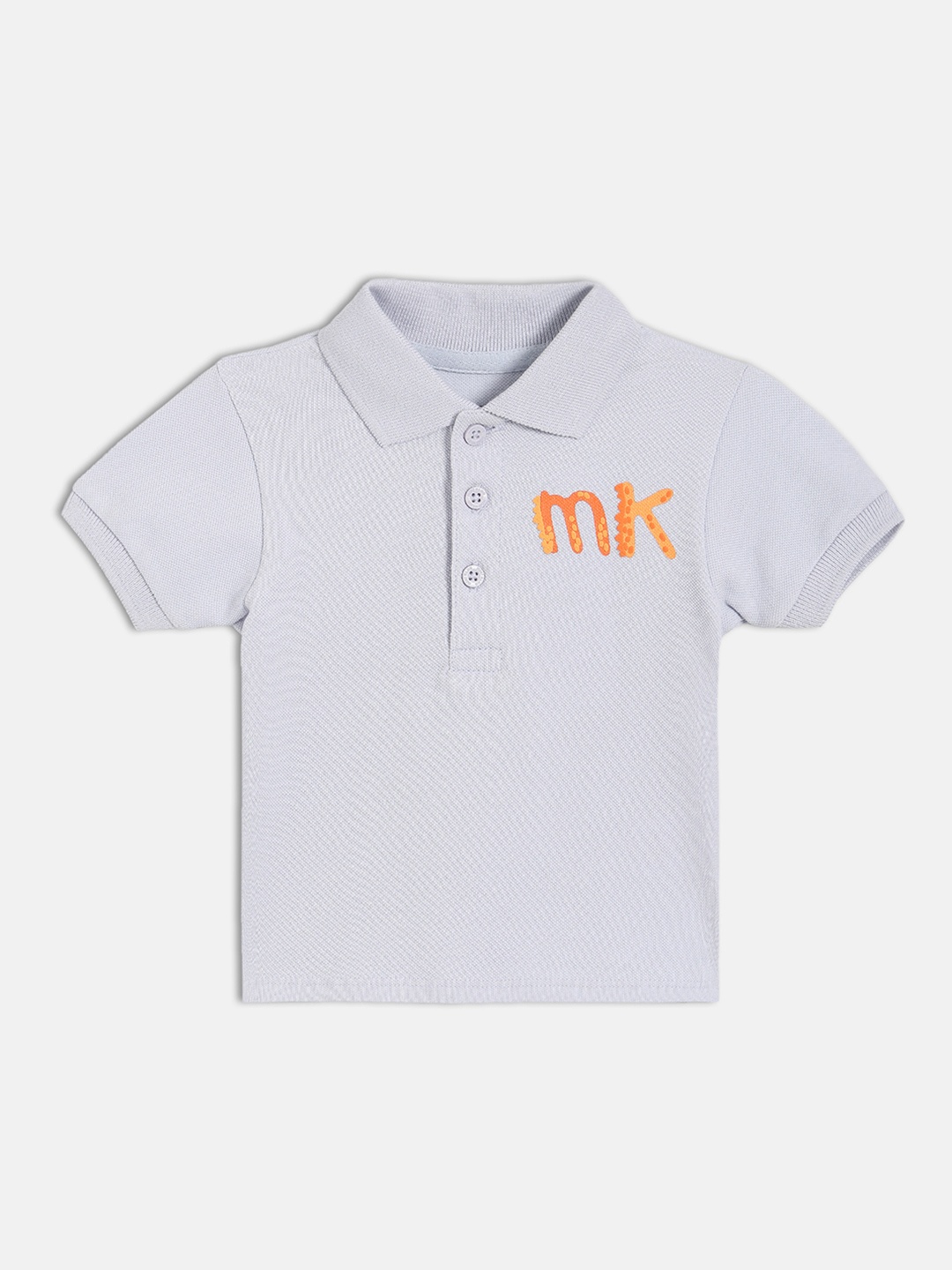 

MINI KLUB Boys Polo Collar Applique T-shirt, Lavender