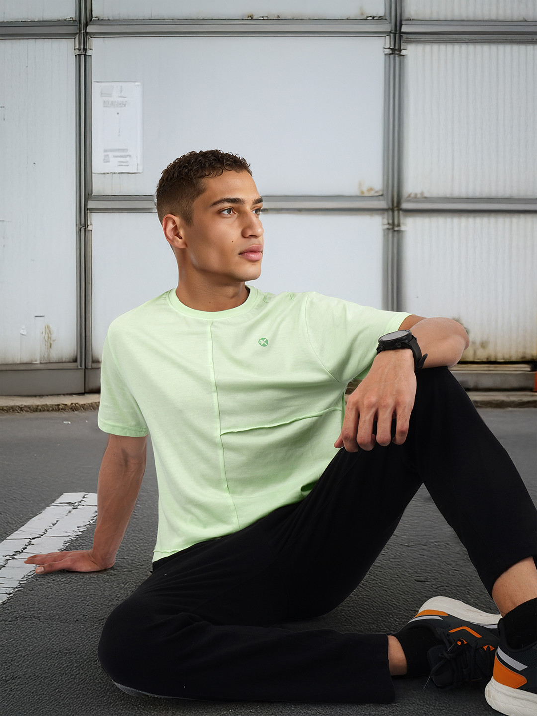 

HRX by Hrithik Roshan Relaxed Yoga T-shirt, Green