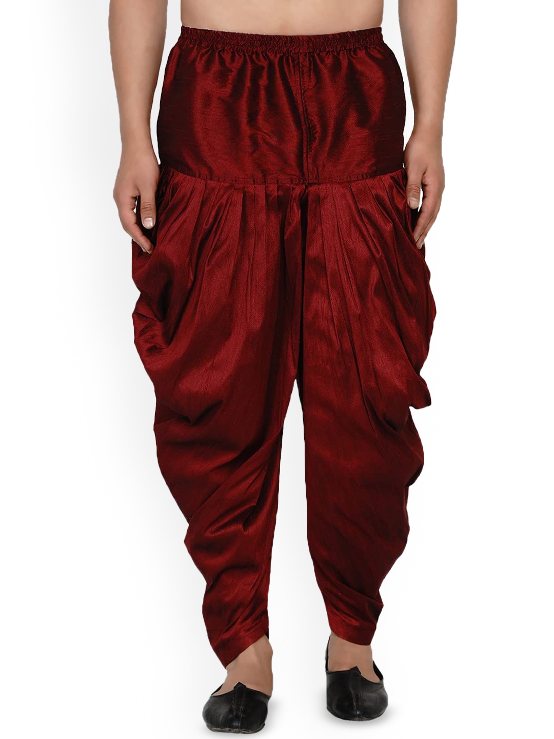 

VEERA PARIDHAAN Men Dhotis, Maroon