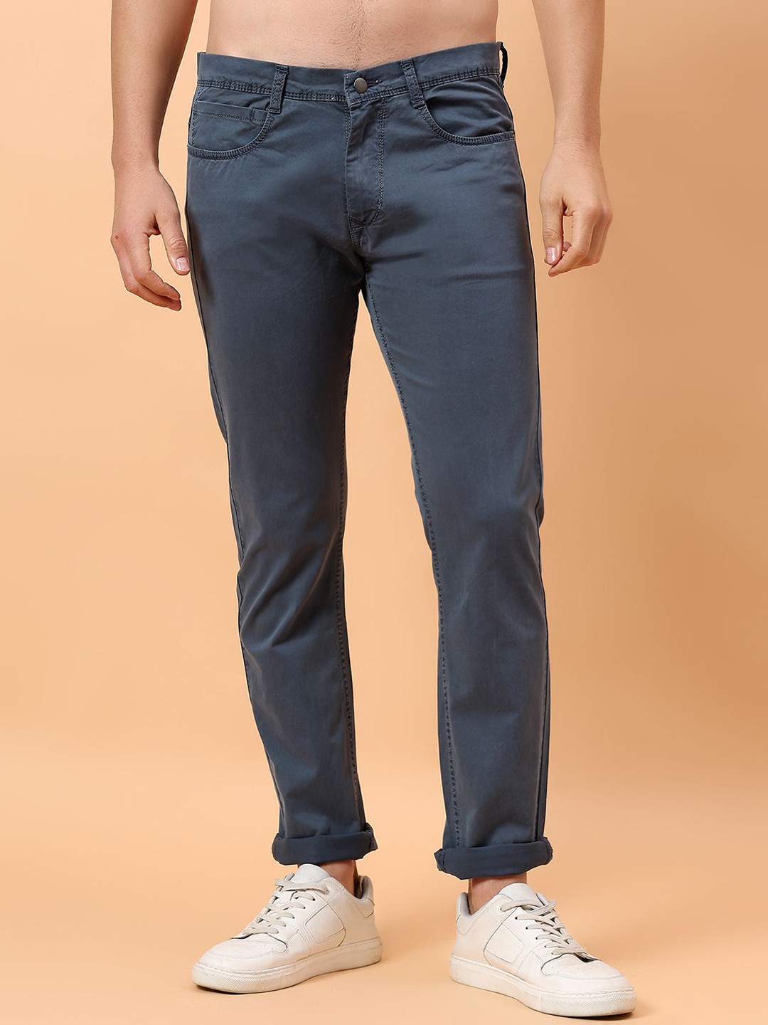 

Mast & Harbour Men Urban Slim Slim Mid-Rise Jeans, Blue