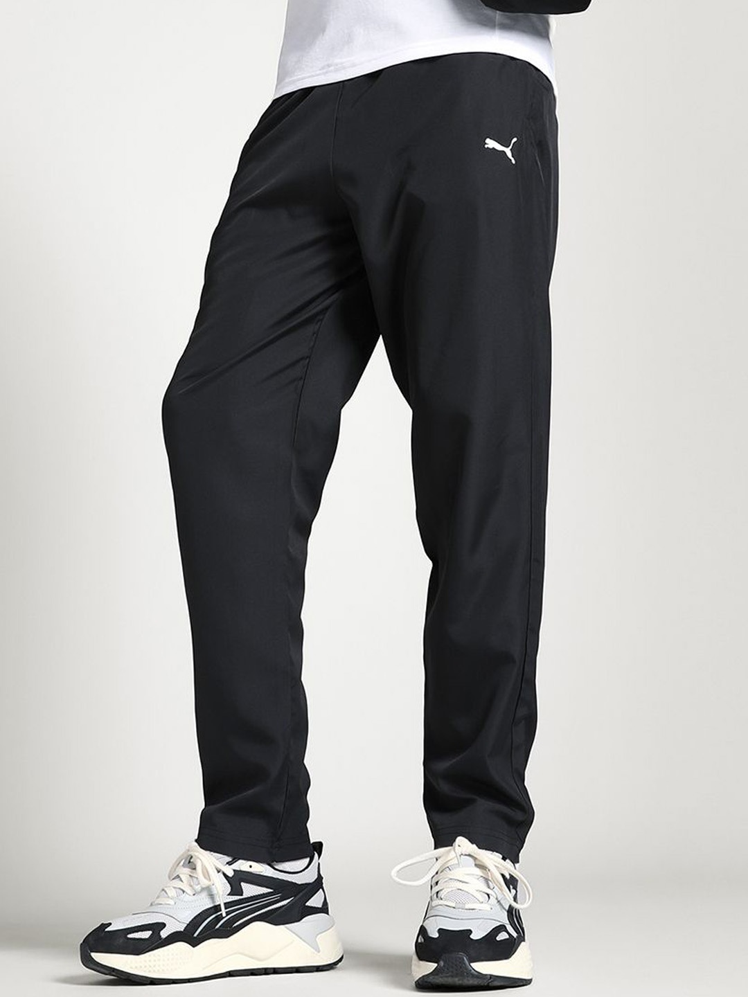 

Puma Essentials Woven Track Pants, Black