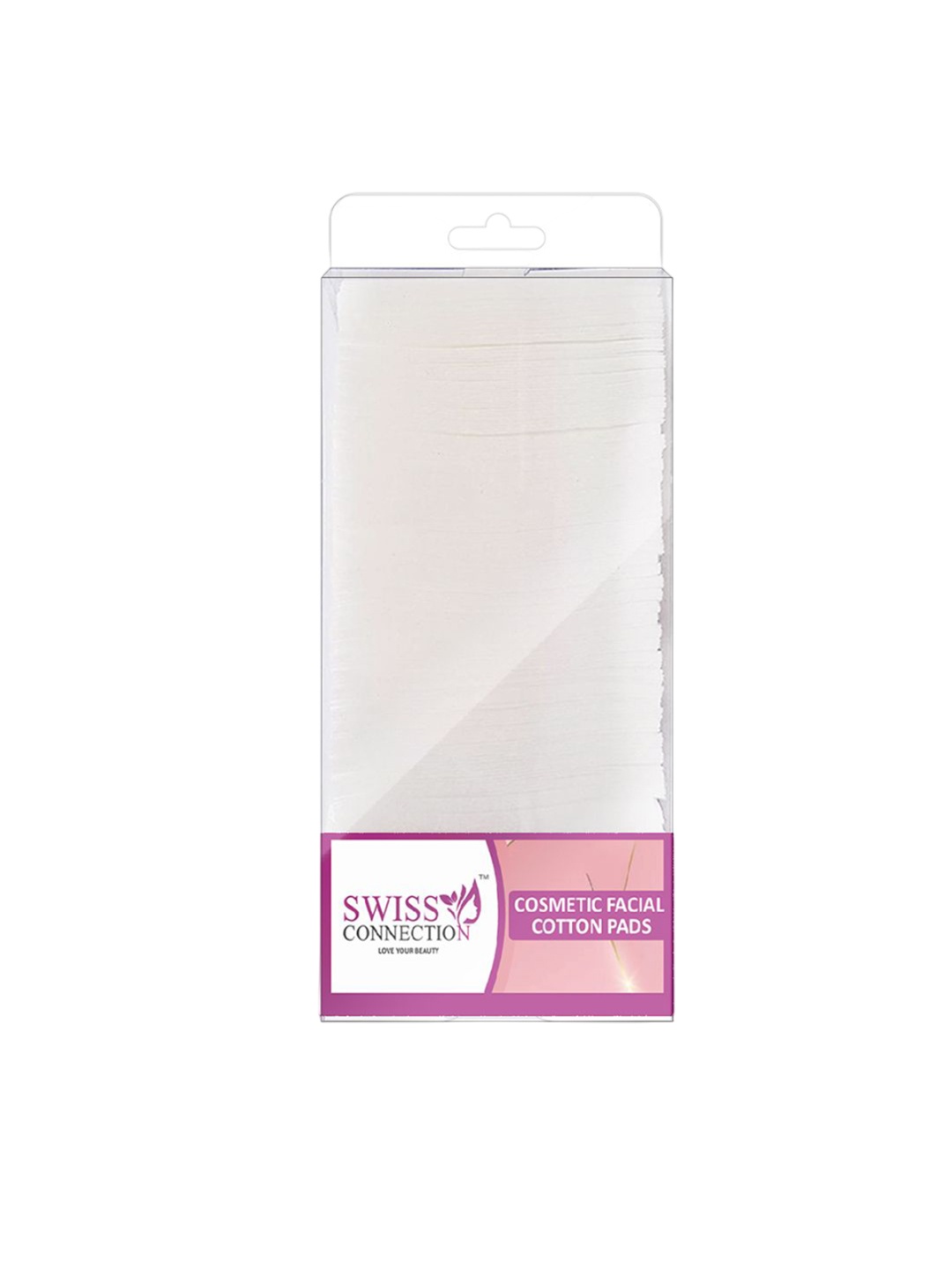 

Swiss Connection 250-Pcs Suqare Facial Cotton Pads, White