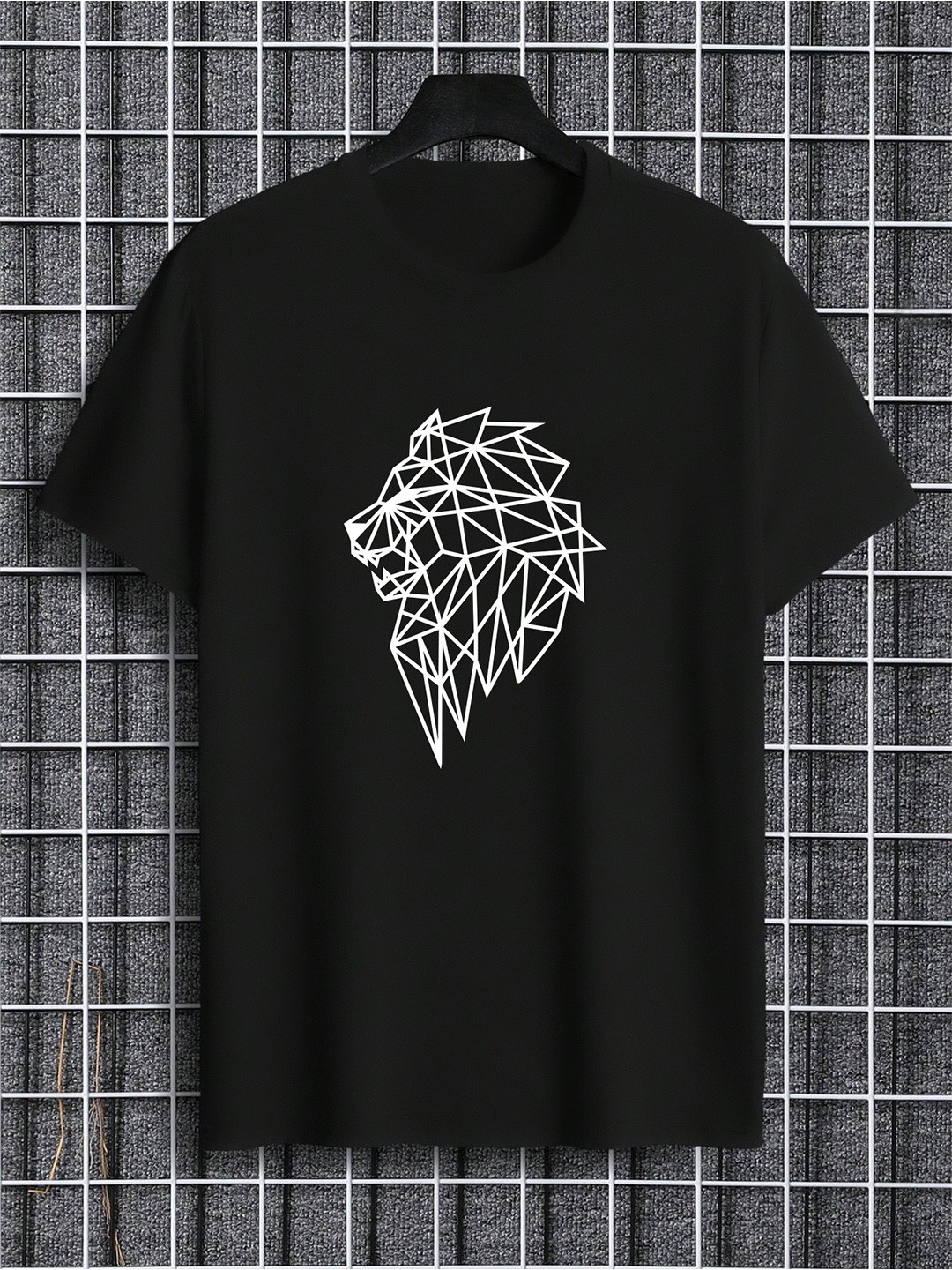 

TOGS & TERRE Women Graphic Printed Round Neck Cotton T-shirt, Black