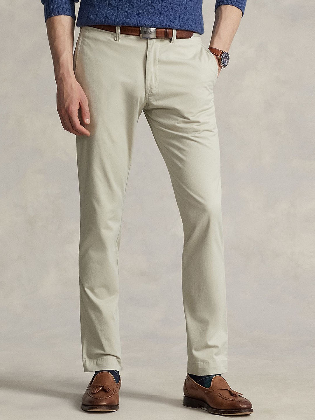 

Polo Ralph Lauren Men Stretch Slim Fit Twill Pant, Beige