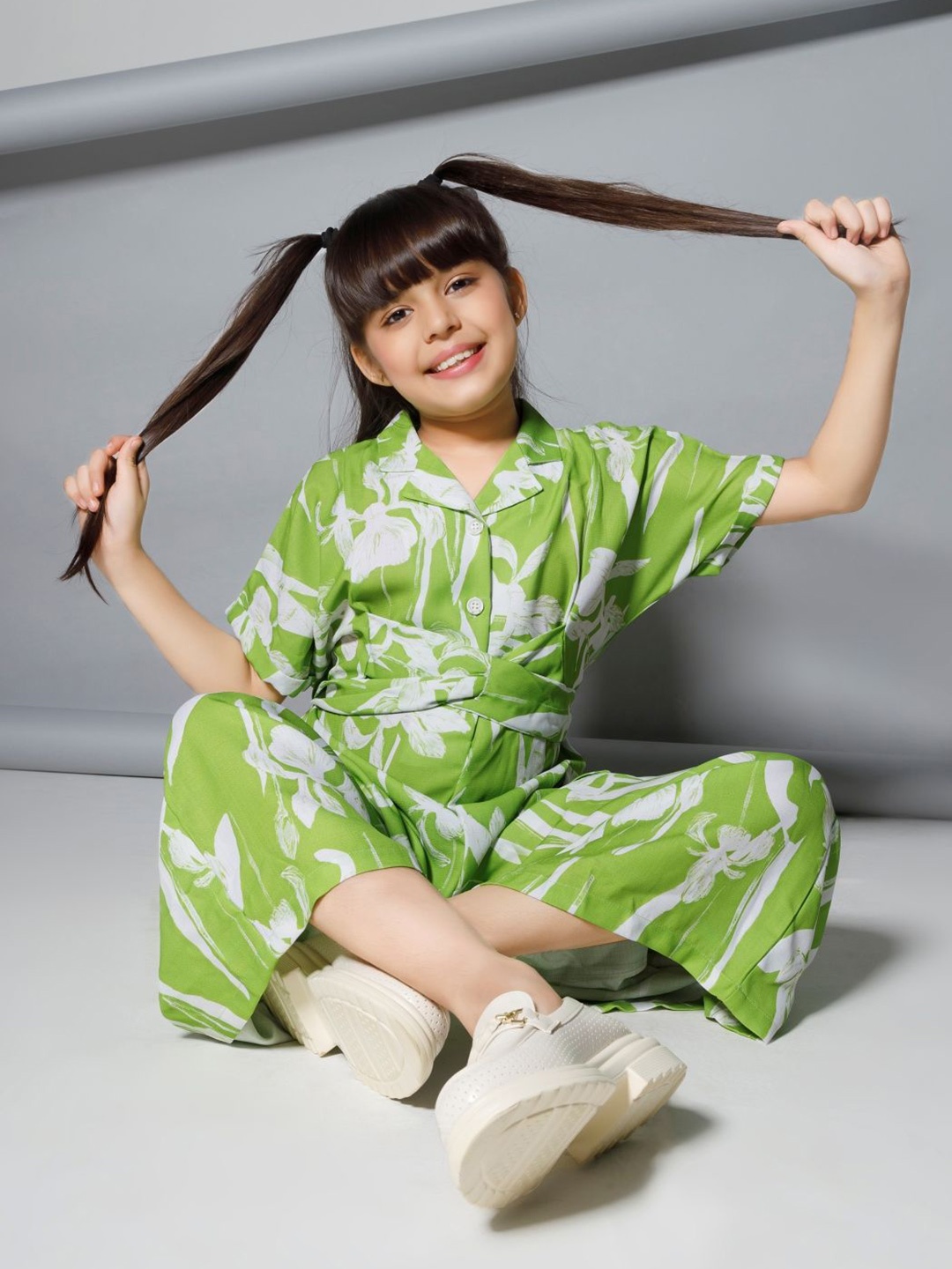 

Peppermint Girls Printed Fashion, Green