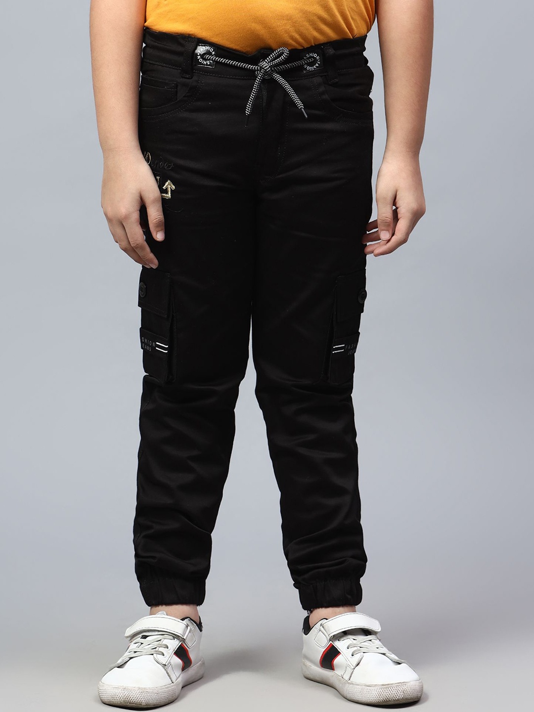 

Killer Boys Jogger Low Distress Jeans, Black