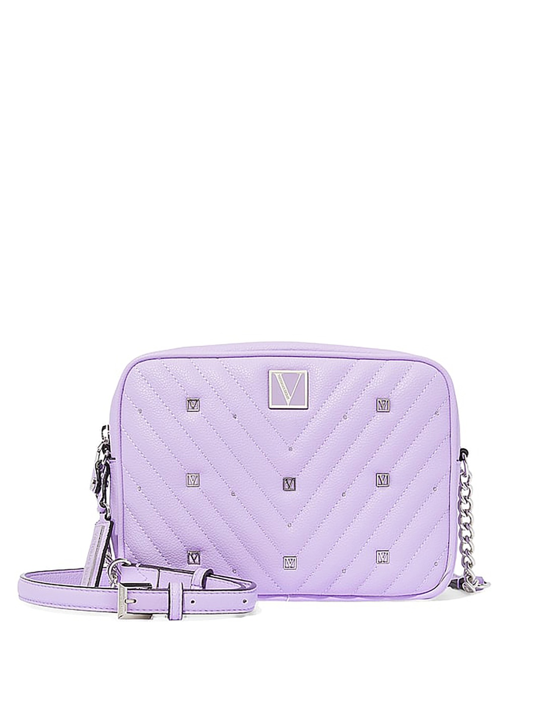 

Victoria's Secret Quilted Sling Bag, Purple