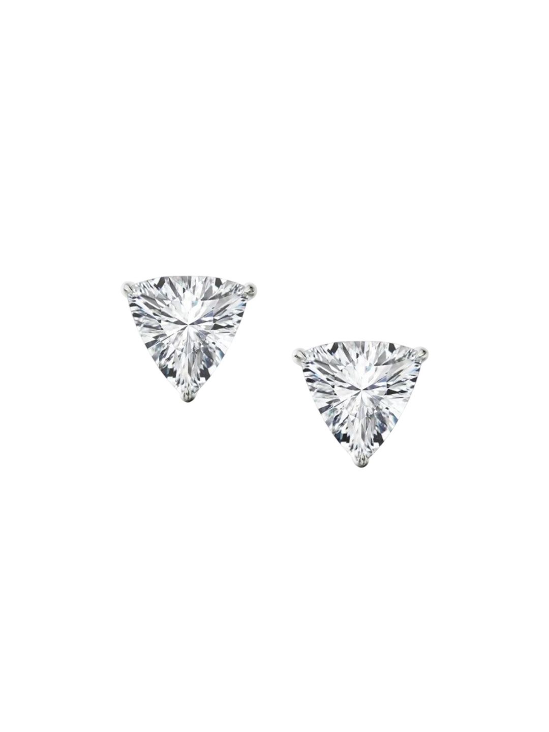 

Emori 0.5 CT Trillion Lab Grown Diamond Studs, Silver