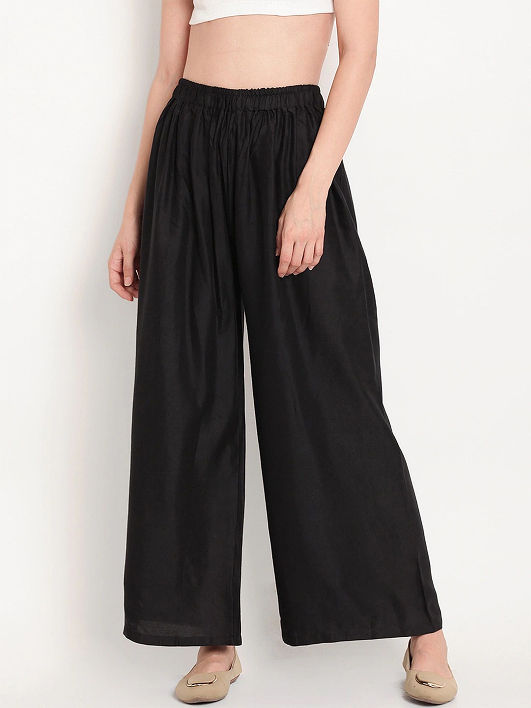 

ATARAH Women Wide Leg Palazzo, Black
