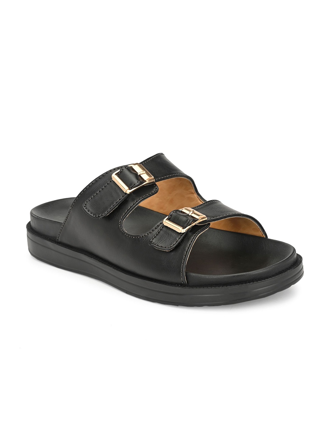 

Eego Italy Men Comfort Sandals, Black