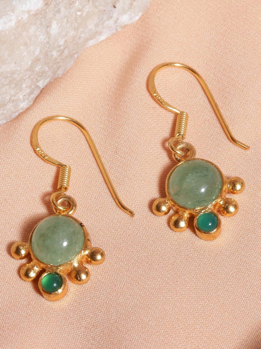 

Fabindia Contemporary Drop Earrings, Gold