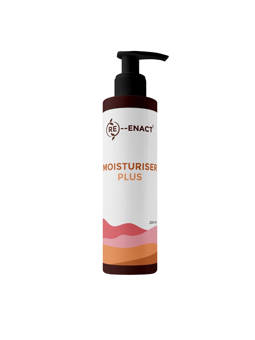 

RE-ENACT Moisturizer Plus With Aloevera For Brighten Skin - 200 ml, White