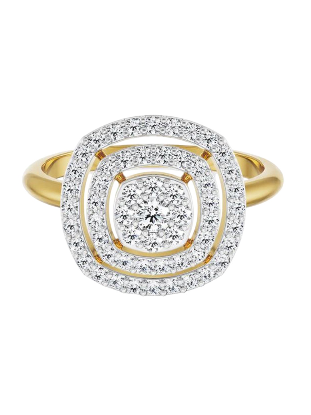 

Emori Mavis Clustered Diamond Ring, Gold