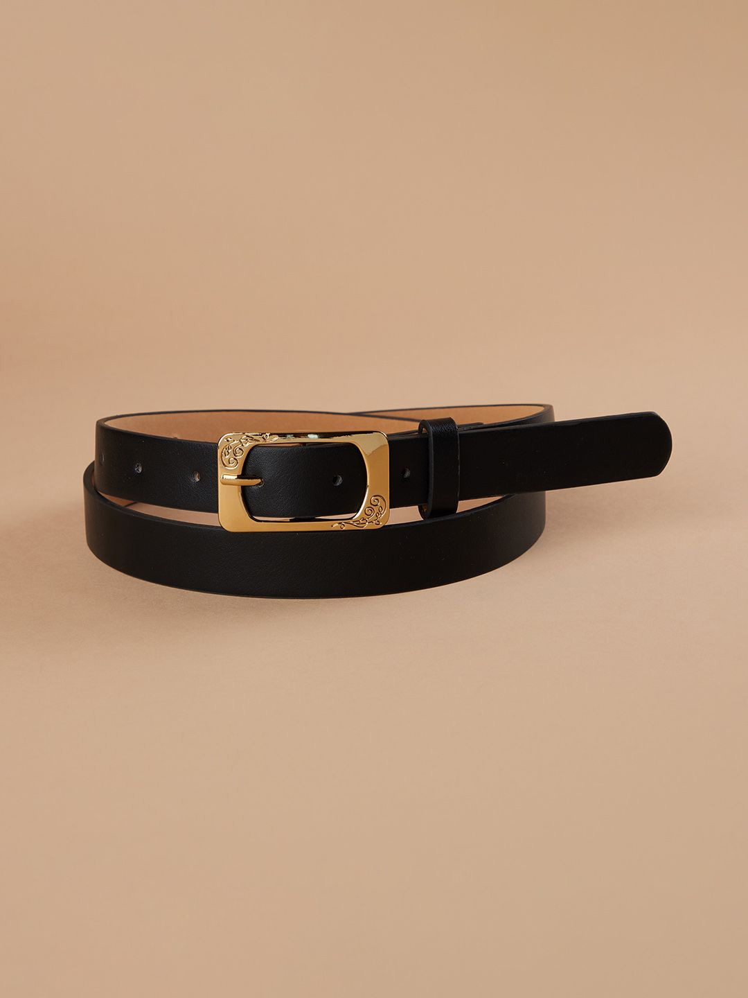 

Ginger by Lifestyle Women PU Belt, Black
