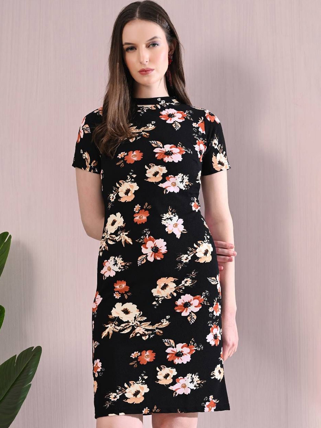 

BAESD Floral Print Bodycon Dress, Multi