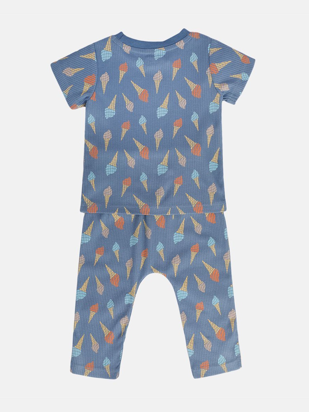 

MINI KLUB Boys Printed Top with Trousers, Blue