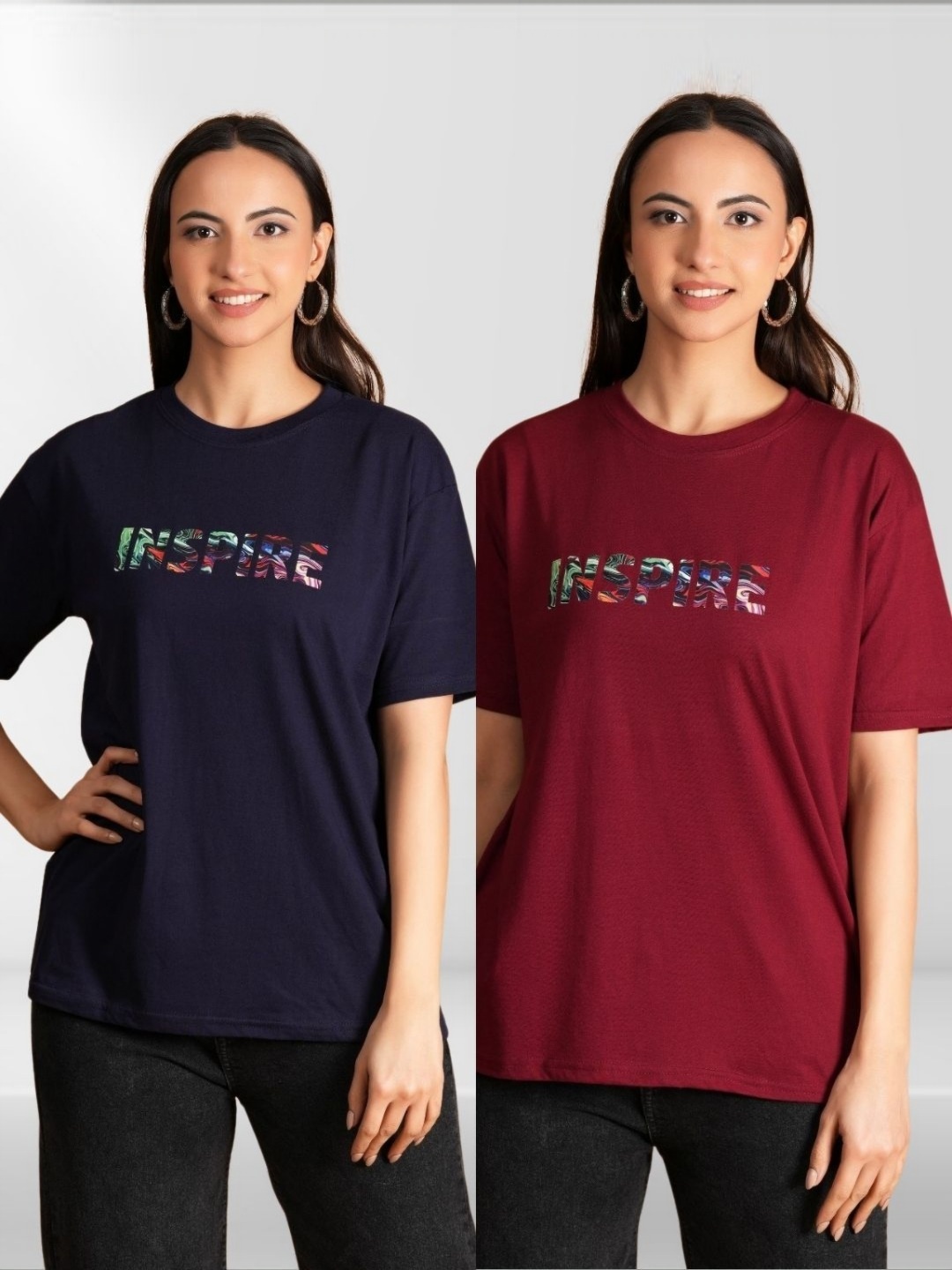 

BAESD Women Typography 2 Printed T-shirt, Multi