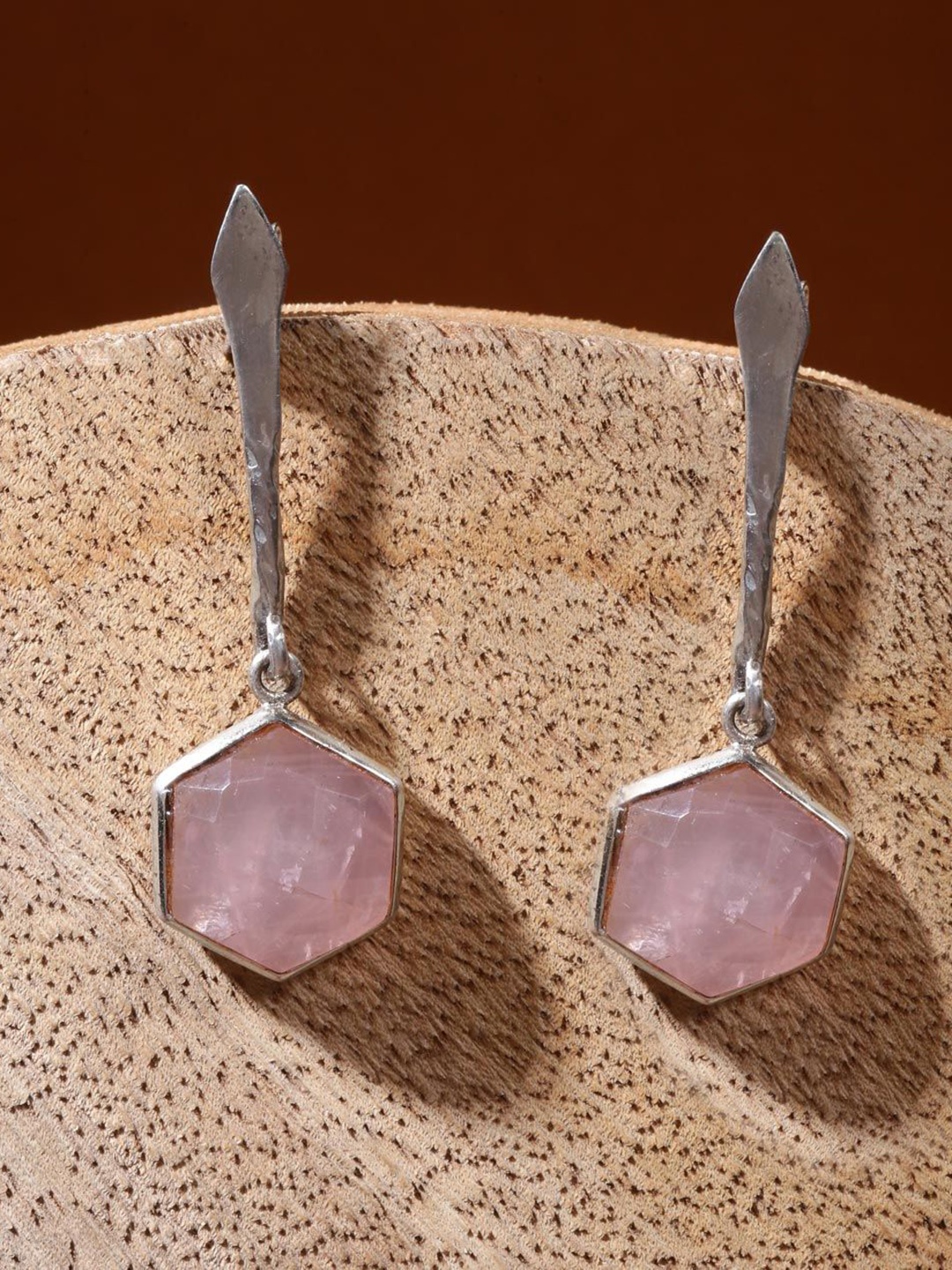 

Fabindia Contemporary Drop Earrings, Silver