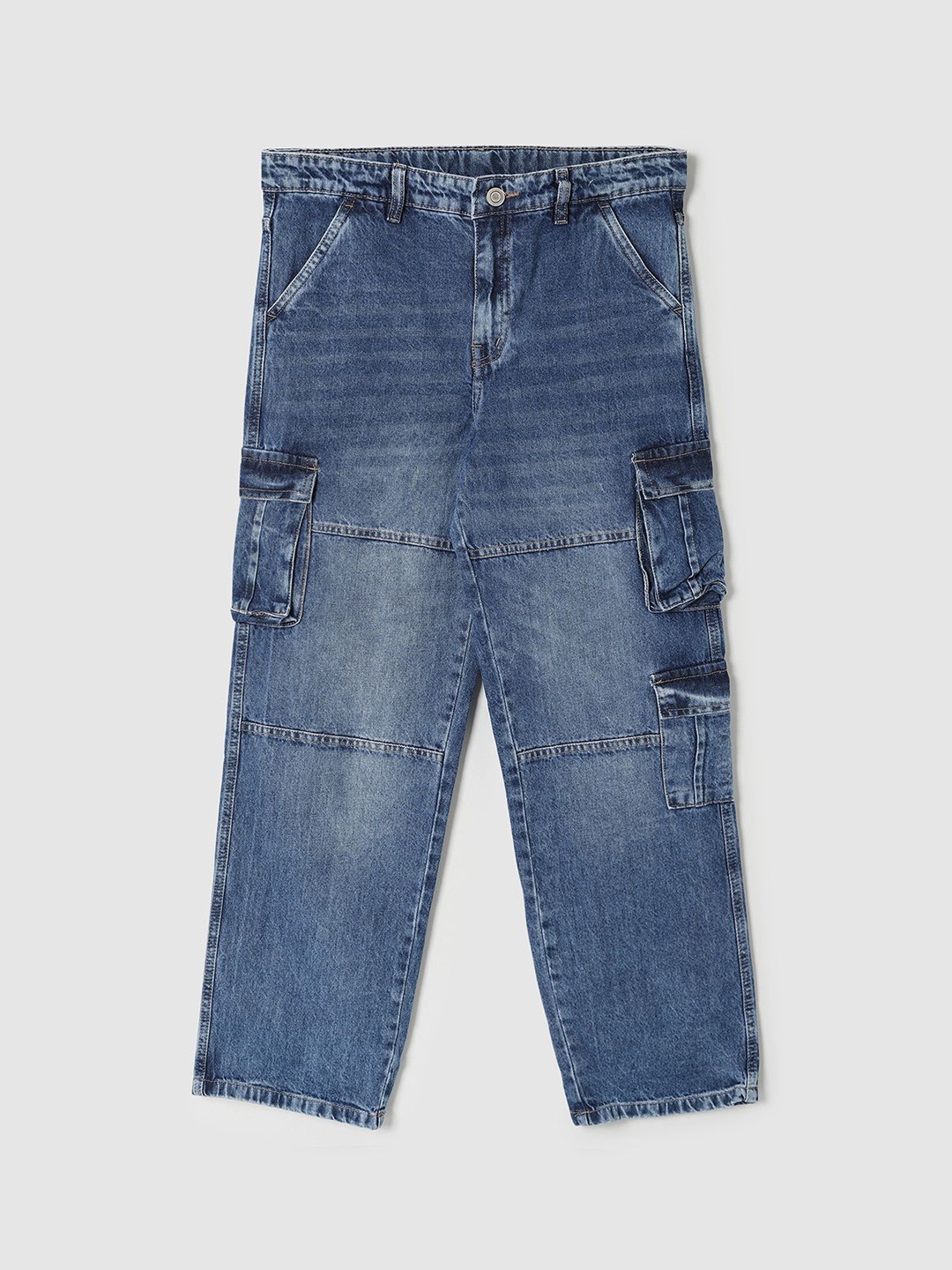 

max Boys Light Fade Jeans, Blue