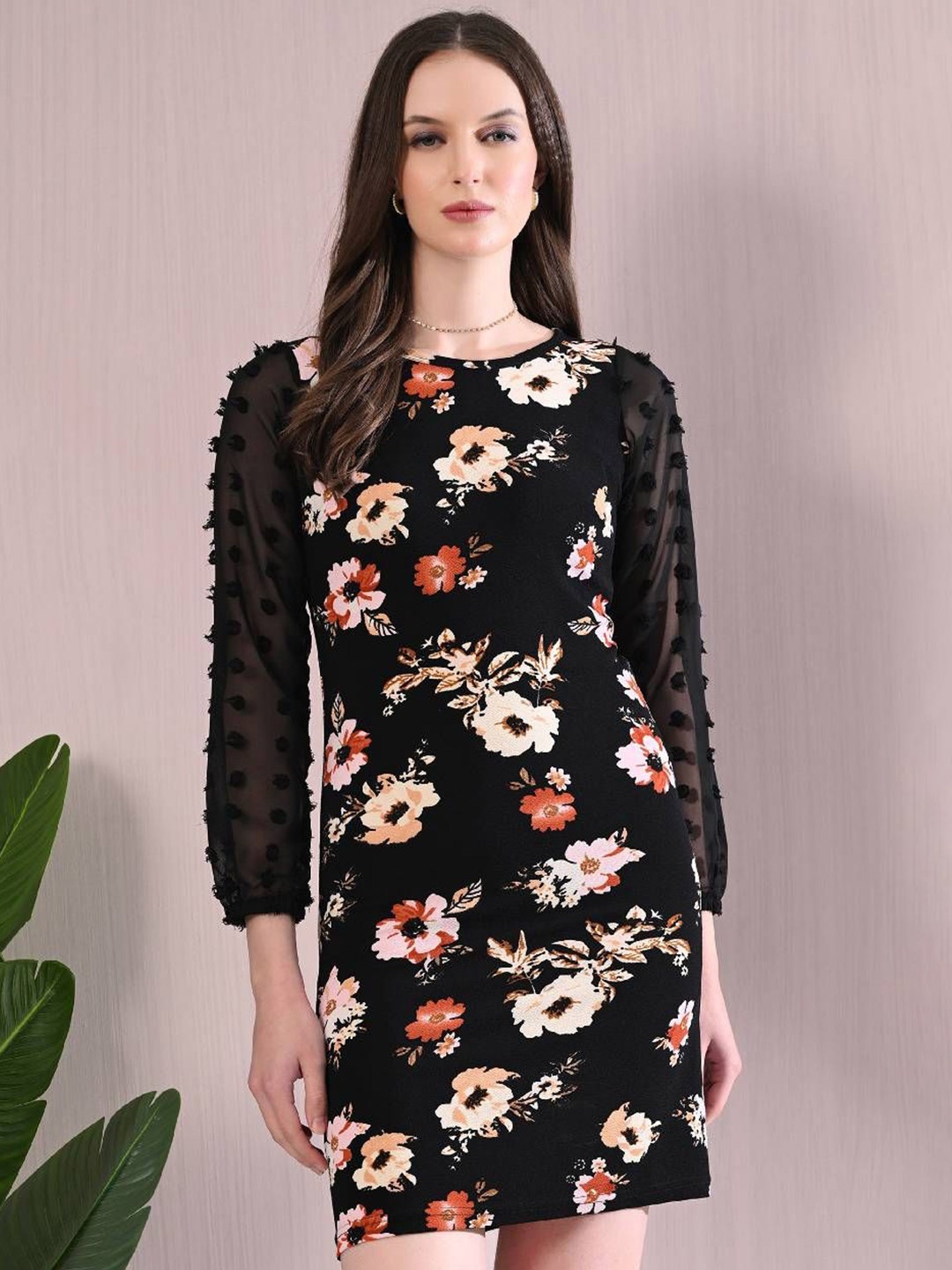 

BAESD Floral Print Bodycon Dress, Multi