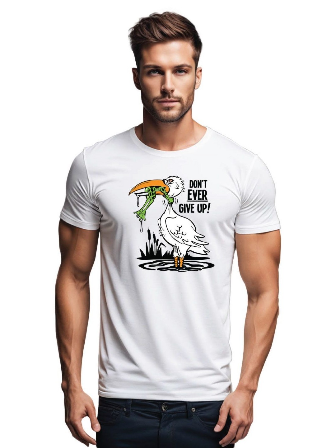 

Tantra Men Printed Pockets T-shirt, White