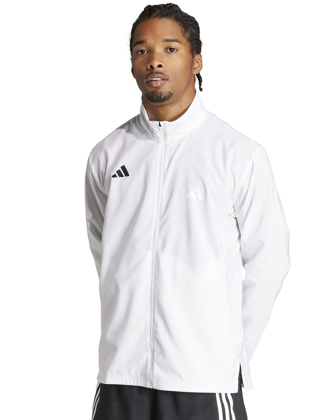 

ADIDAS ESS Zipper Jacket, White