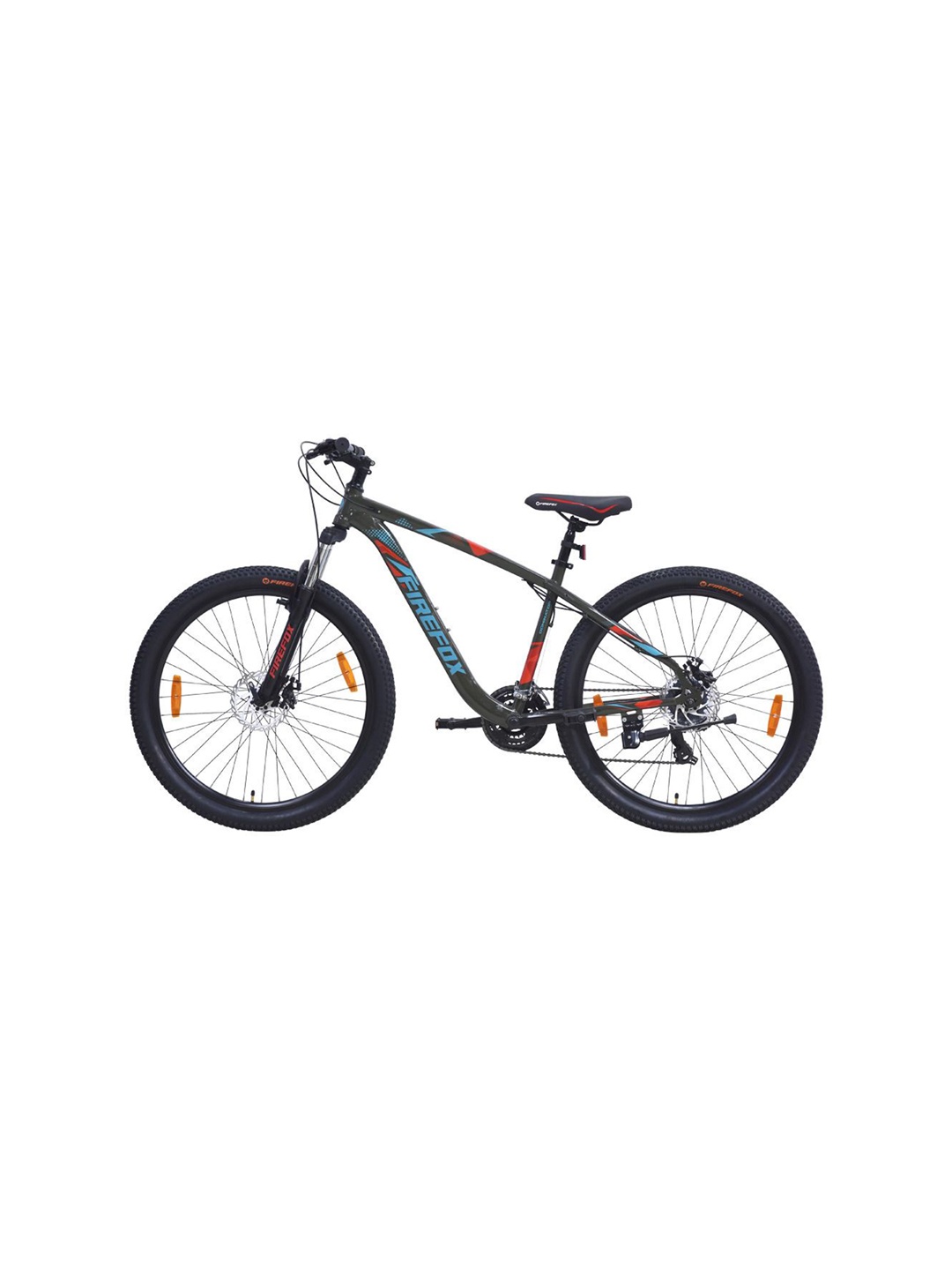 

FIREFOX Dominator 27.5D MTB 21 Gear Front Suspension 95% Assembled Green Cycle
