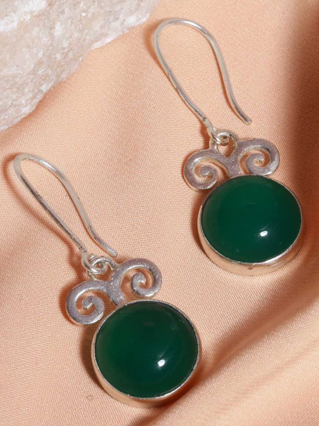 

Fabindia Contemporary Drop Earrings, Silver