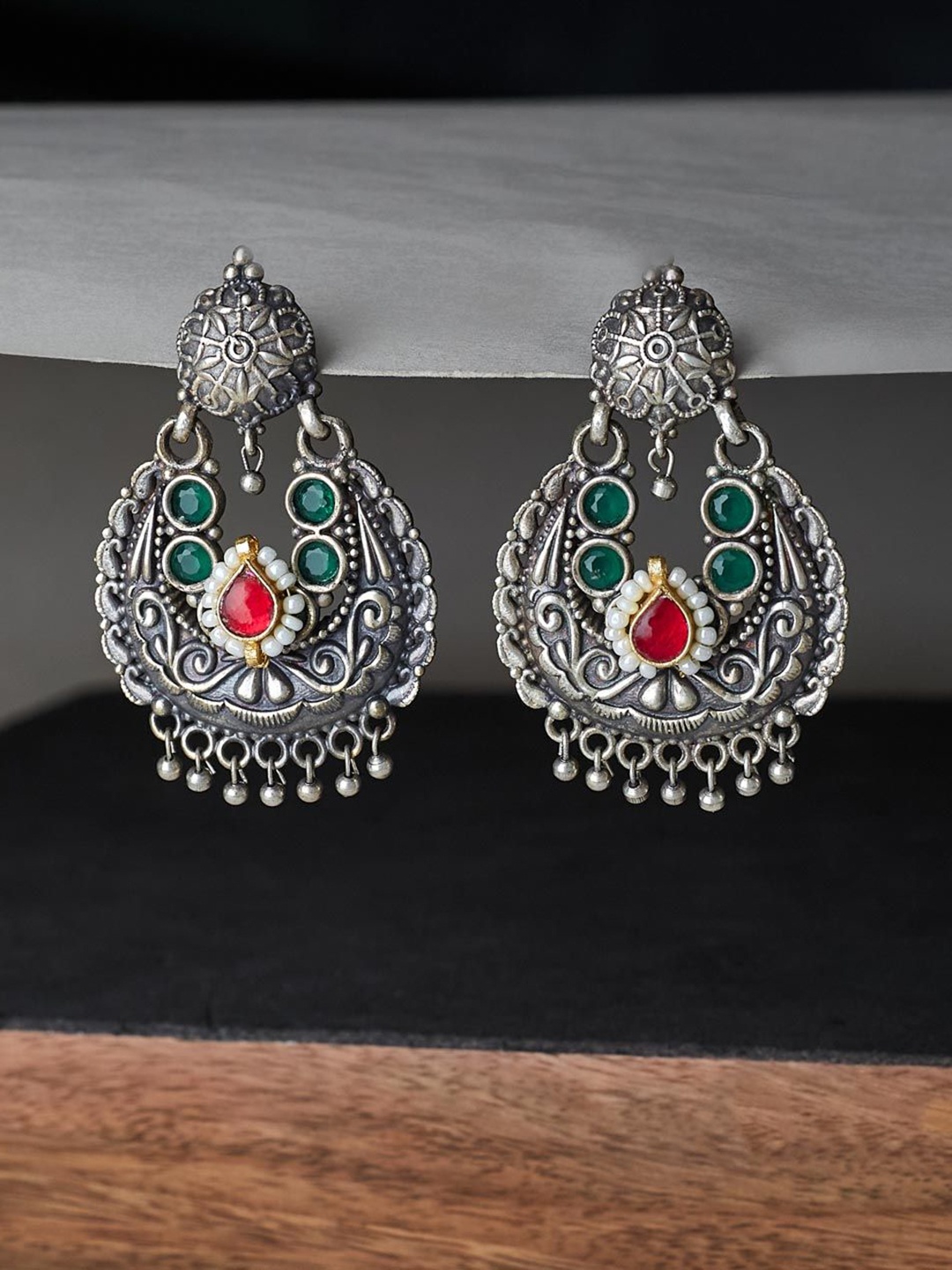 

Fabindia Contemporary Chandbalis Earrings, Multi