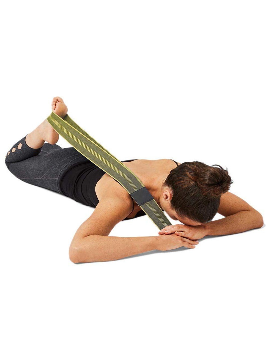 

XPEED Unisex Resistance Stretch Strap For Exercise Legs Gym Workout, Green