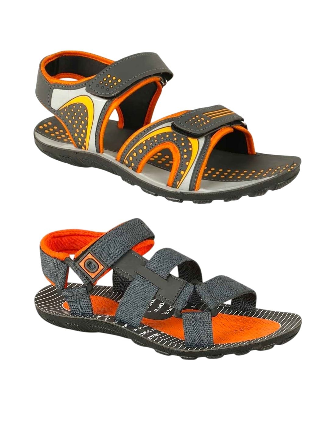 

ORVAX Men Comfort Sandals, Grey