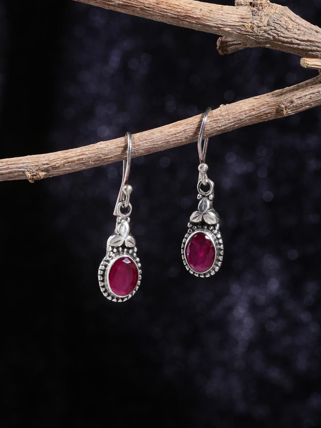 

Fabindia Contemporary Drop Earrings, Silver