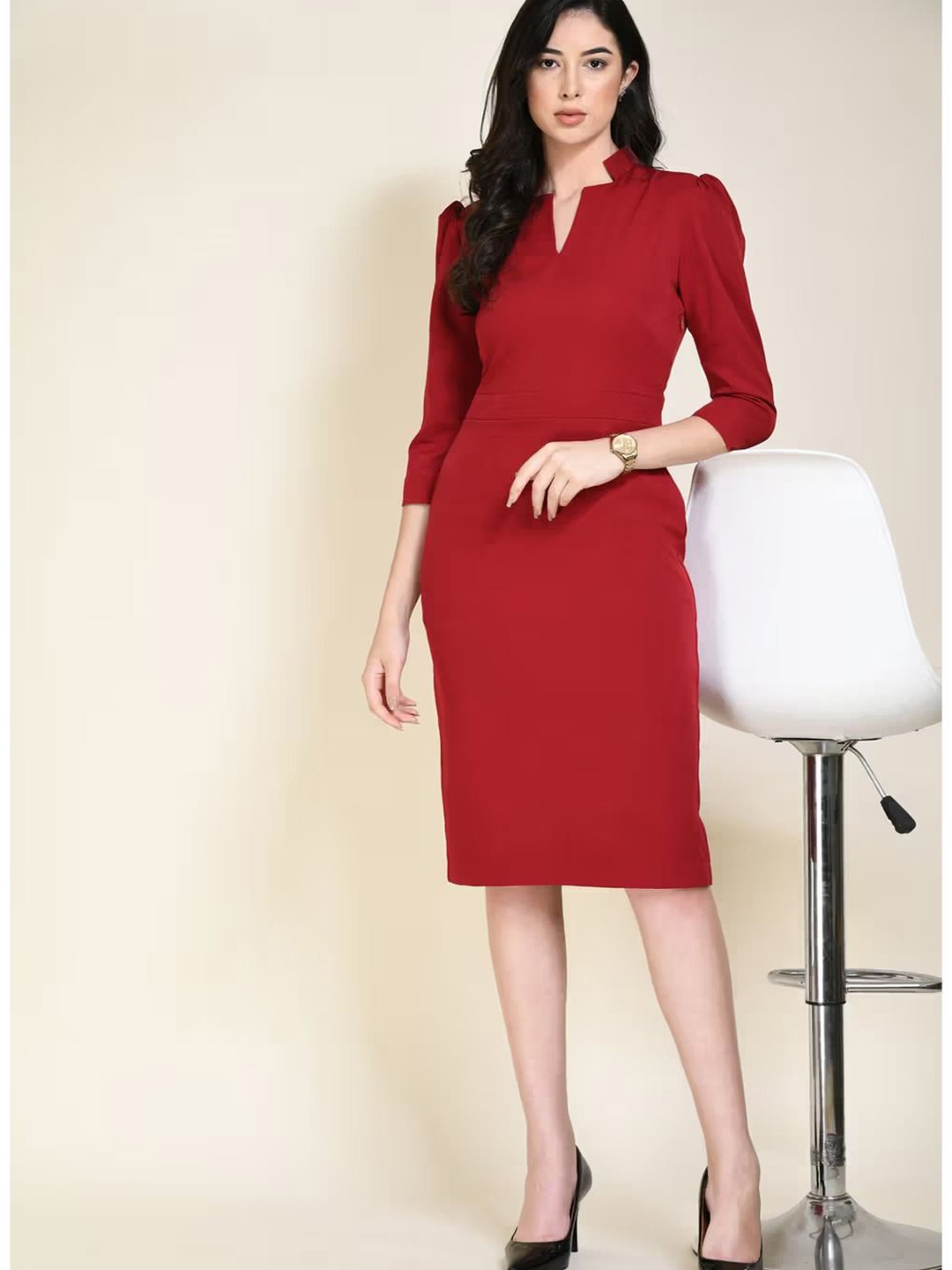 

Exude Bodycon Dress, Red
