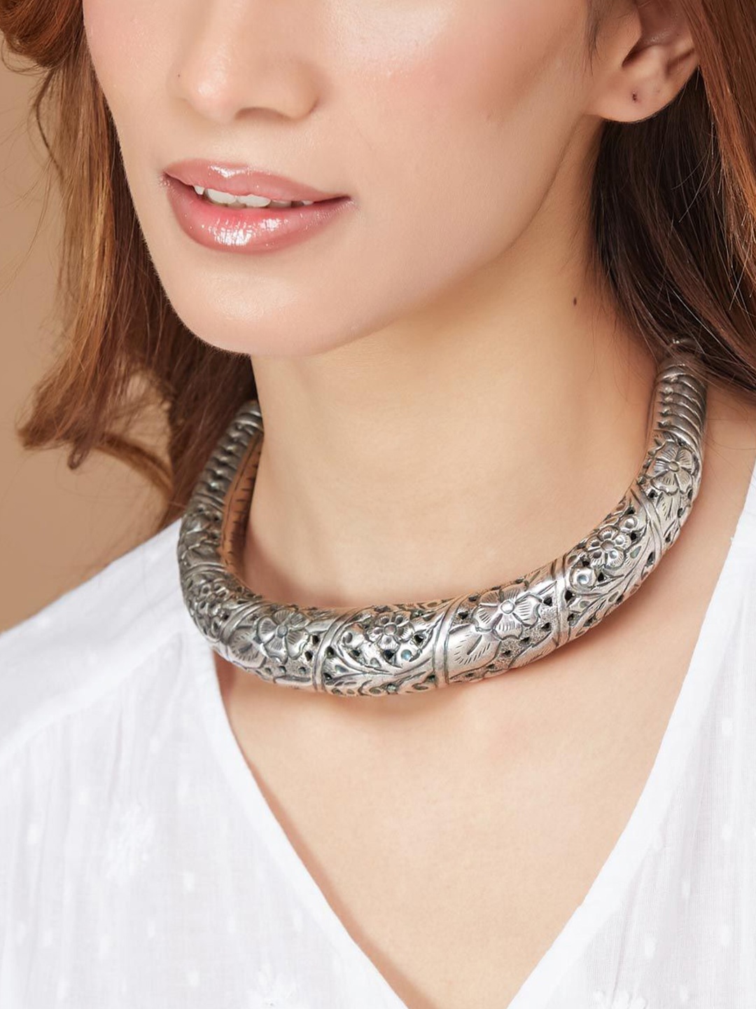 

Fabindia Necklace, Silver