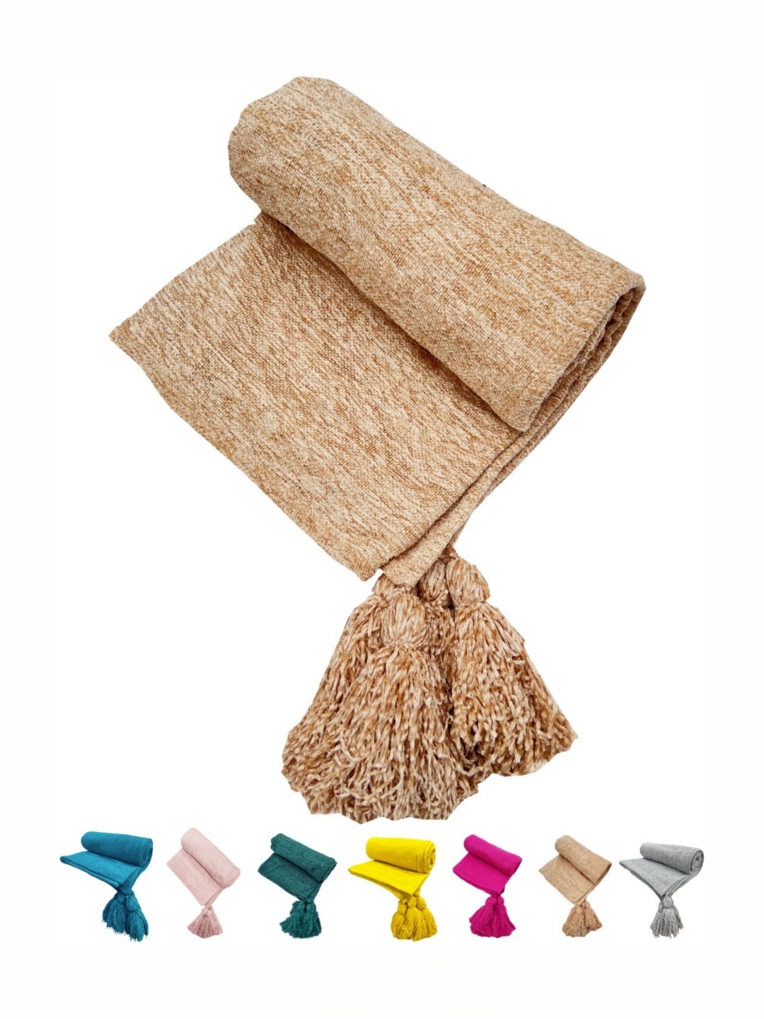 

Fashion Throw Beige Comforter Sofa Throw