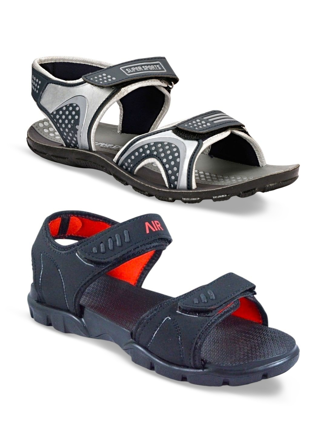 

ORVAX Men Comfort Sandals, Black