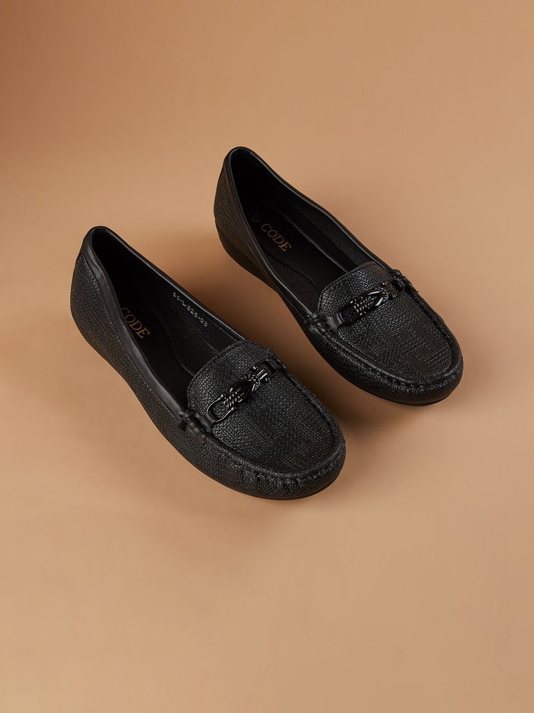 

CODE by Lifestyle Women PU Loafers, Black