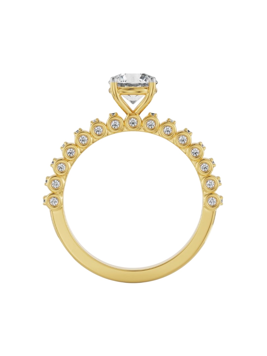 

Emori Athena Diamond Ring, Yellow