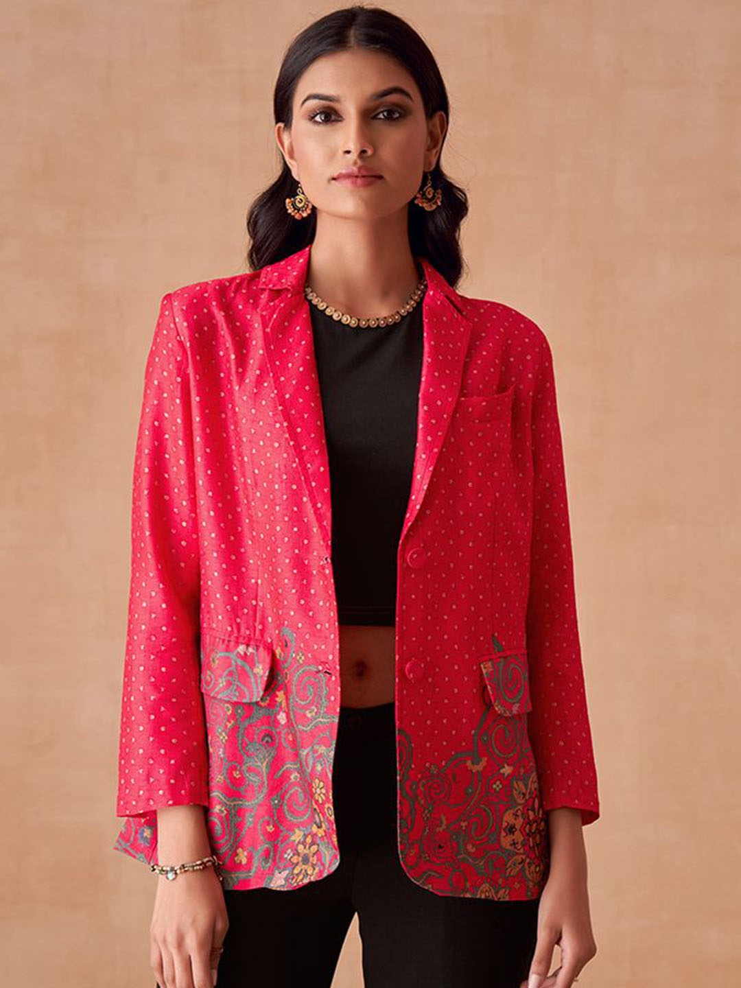 

SAUNDH Women Fashion Jacket, Pink