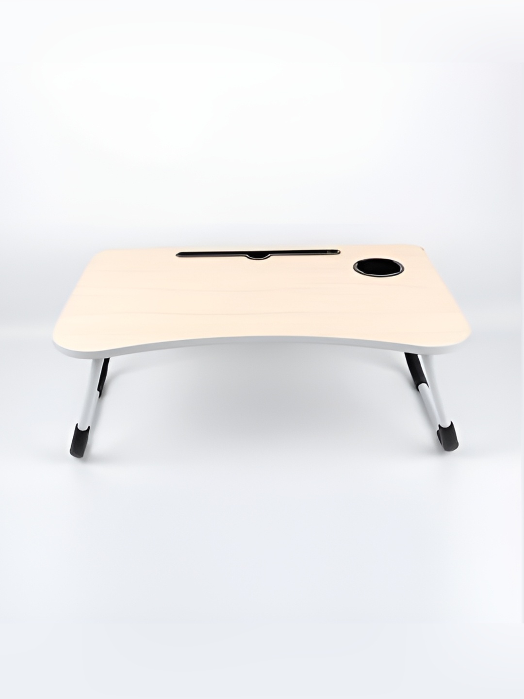 

WOODEN STREET Brown Wooden Foldable Portable LaptopTable