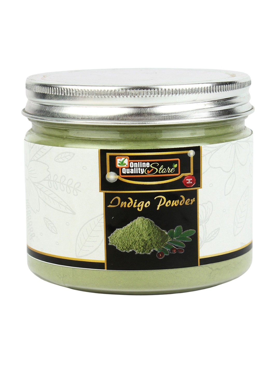 

Online Quality Store Herbal Indigo Hair Powder For Damaged Hairs - 250 g, Green