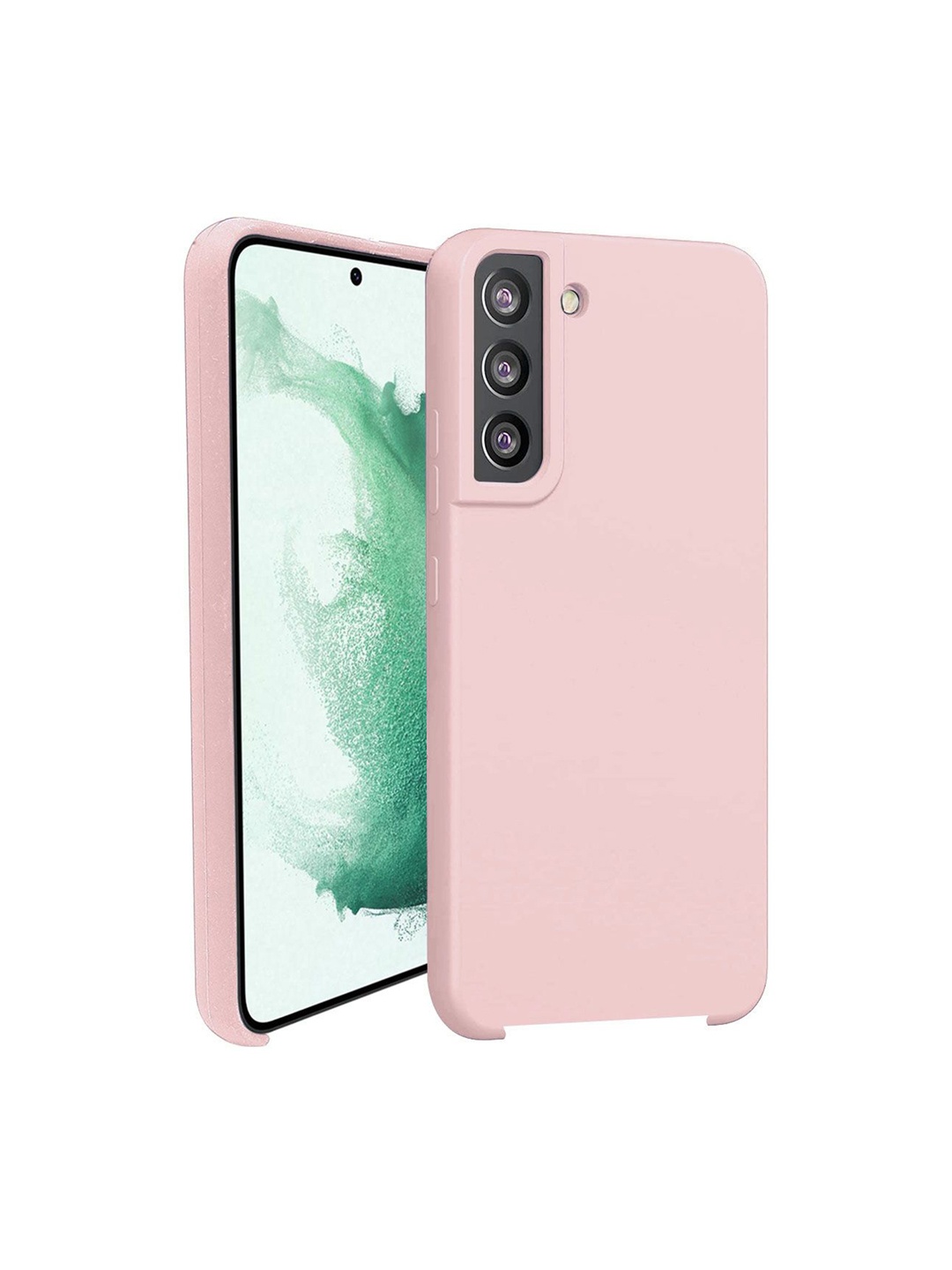 

LIRAMARK Liquid Silicone Soft Samsung Galaxy S22 Plus Back Case, Pink