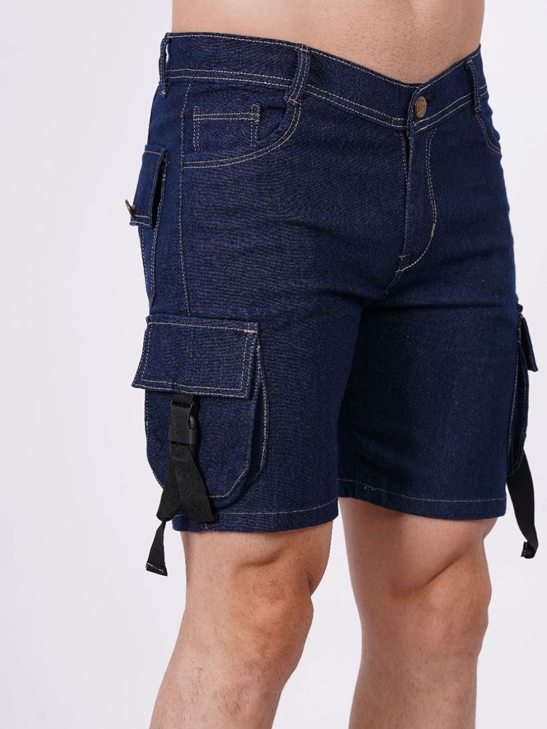 

COMFITS Men Denim Denim Shorts, Blue