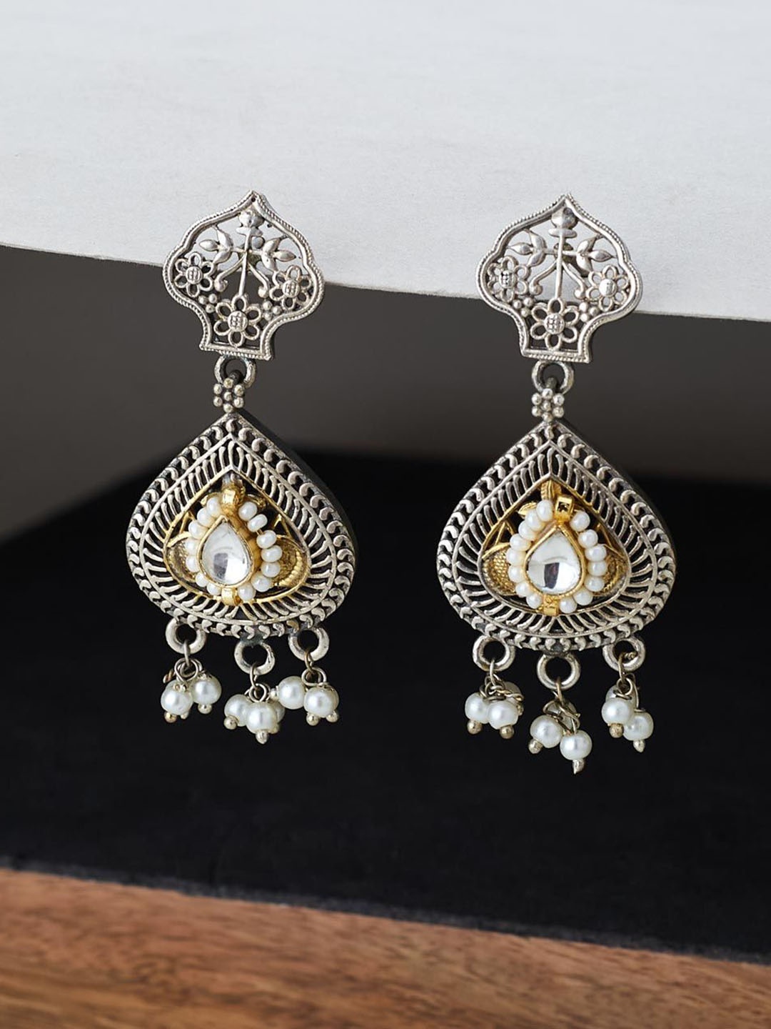 

Fabindia Contemporary Drop Earrings, Multi